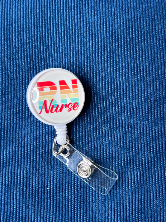 Retractable badge reel