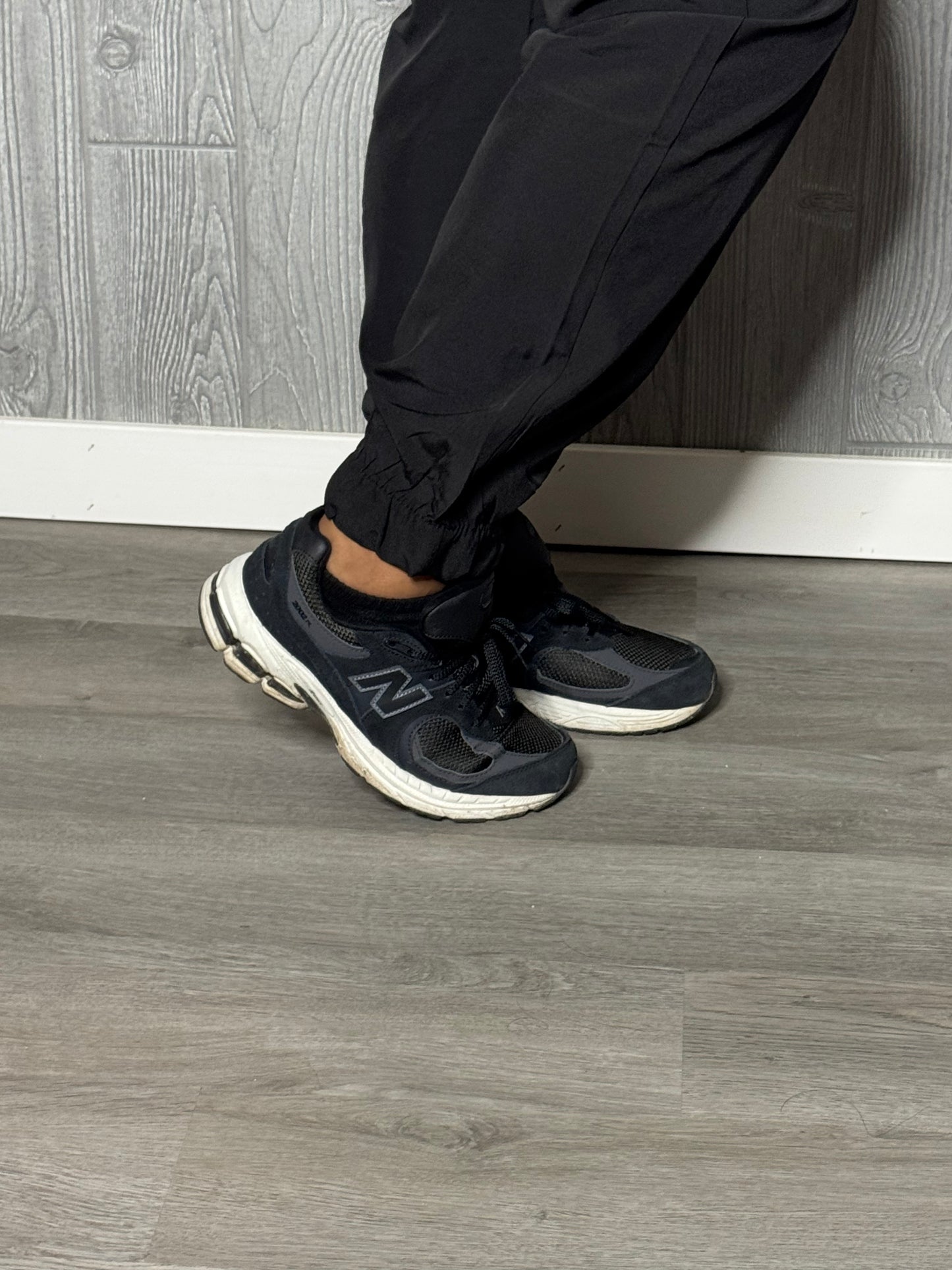 Black 4 way stretch jogger pants